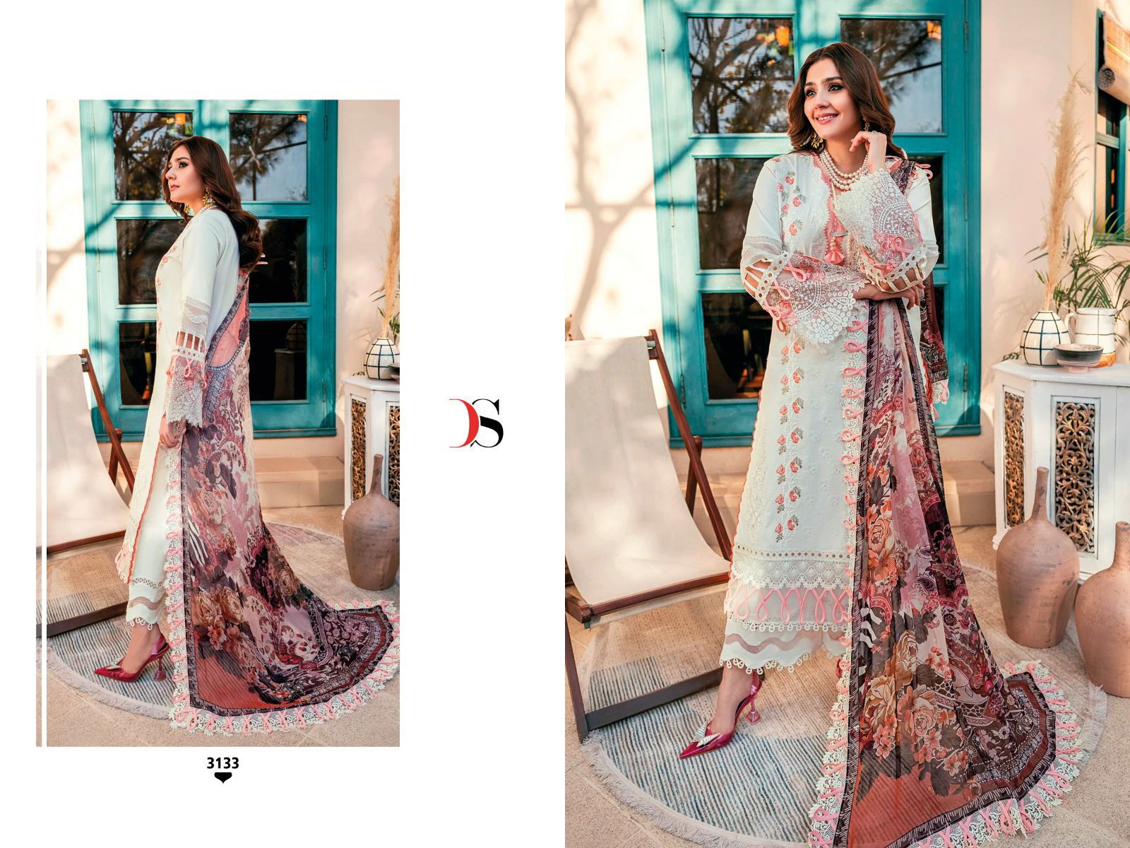 Firdous Ombre 2 Nx By Deepsy Cotton Salwar Suit Catalog